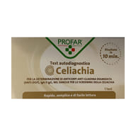 PROFAR TEST CELIACHIA TEST RAPIDO IMMUNOCROMATROGRAFICO A FLUSSO LATERALE 1 PEZZO