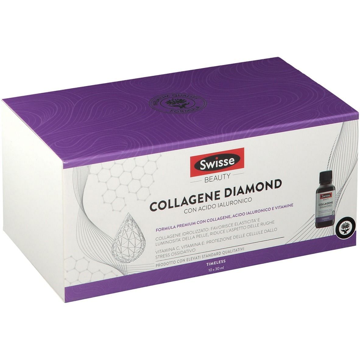 Swisse Collagene Diamond 10 Flaconcini Da 30 Ml