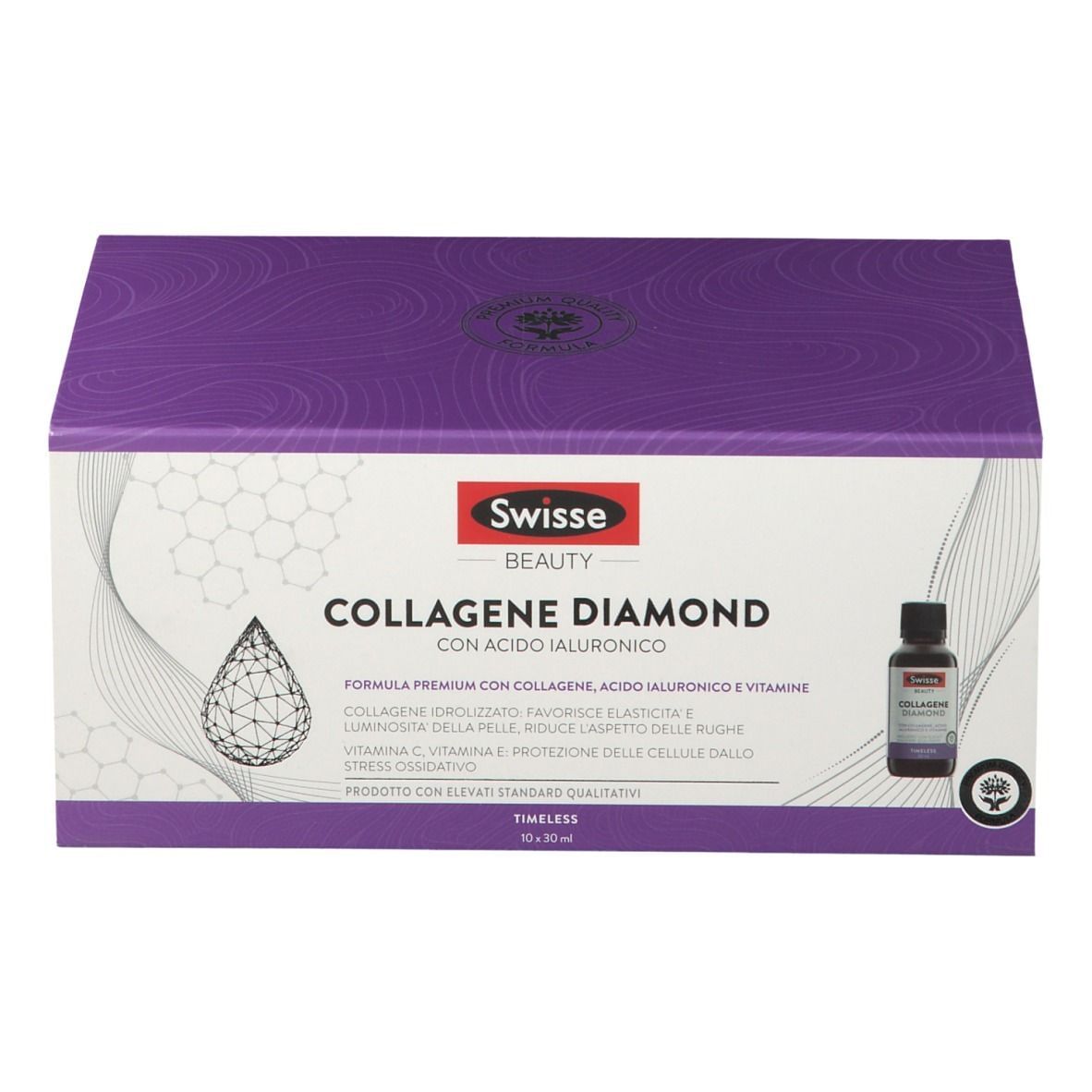 SWISSE COLLAGENE DIAMOND 10 FLACONCINI DA 30 ML