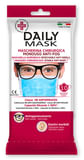 MASCHERINA CHIRURGICA MONOUSO ANTI-FOG DAILY MASK TIPO IIR TRE TNT STRATI ANTISPRUZZO 10 PEZZI