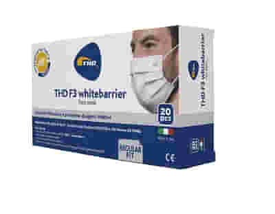 MASCHERINA CHIRURGICA THD MASK F3 BLUEBARRIER MULTI REGULAR 20 PEZZI
