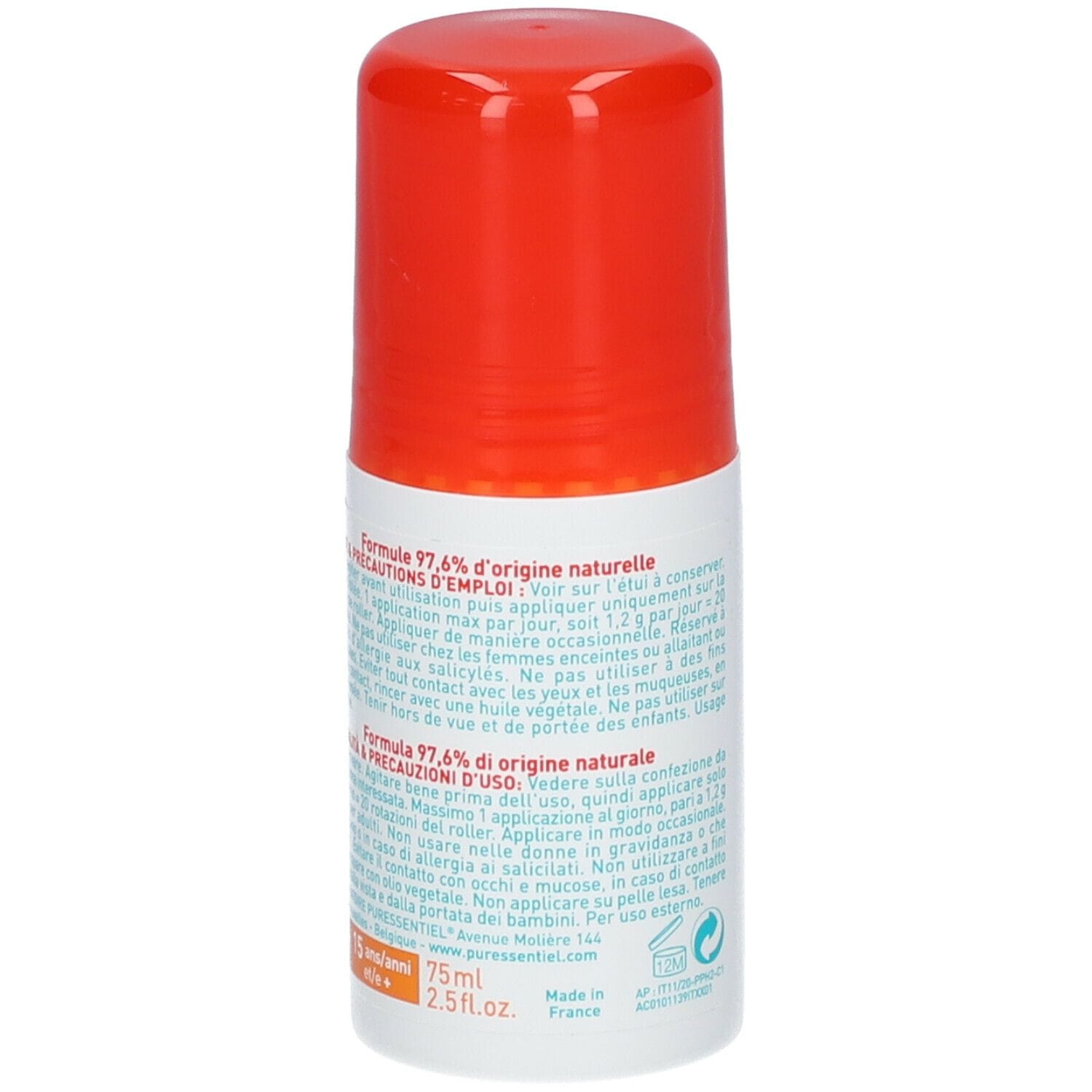 PURESSENTIEL ROLL HEAT ARTICOLAZIONI 75 ML