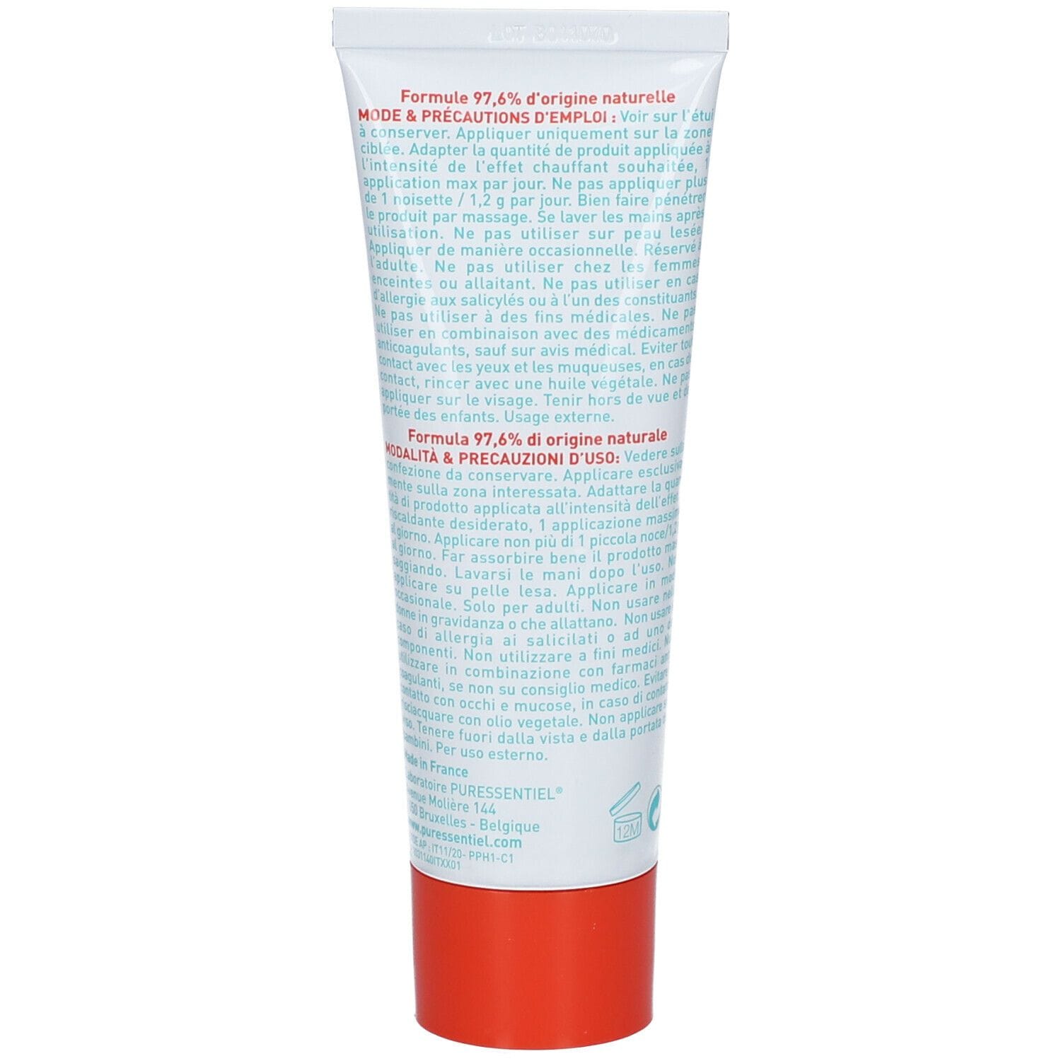 PURESSENTIEL GEL HEAT ARTICOLAZIONI 80 ML