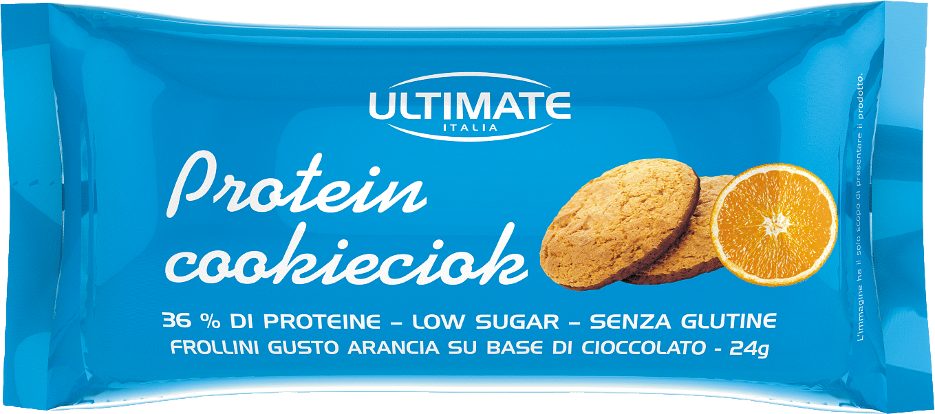 Ultimate Italia Protein Cookieciok Arancia 24 G