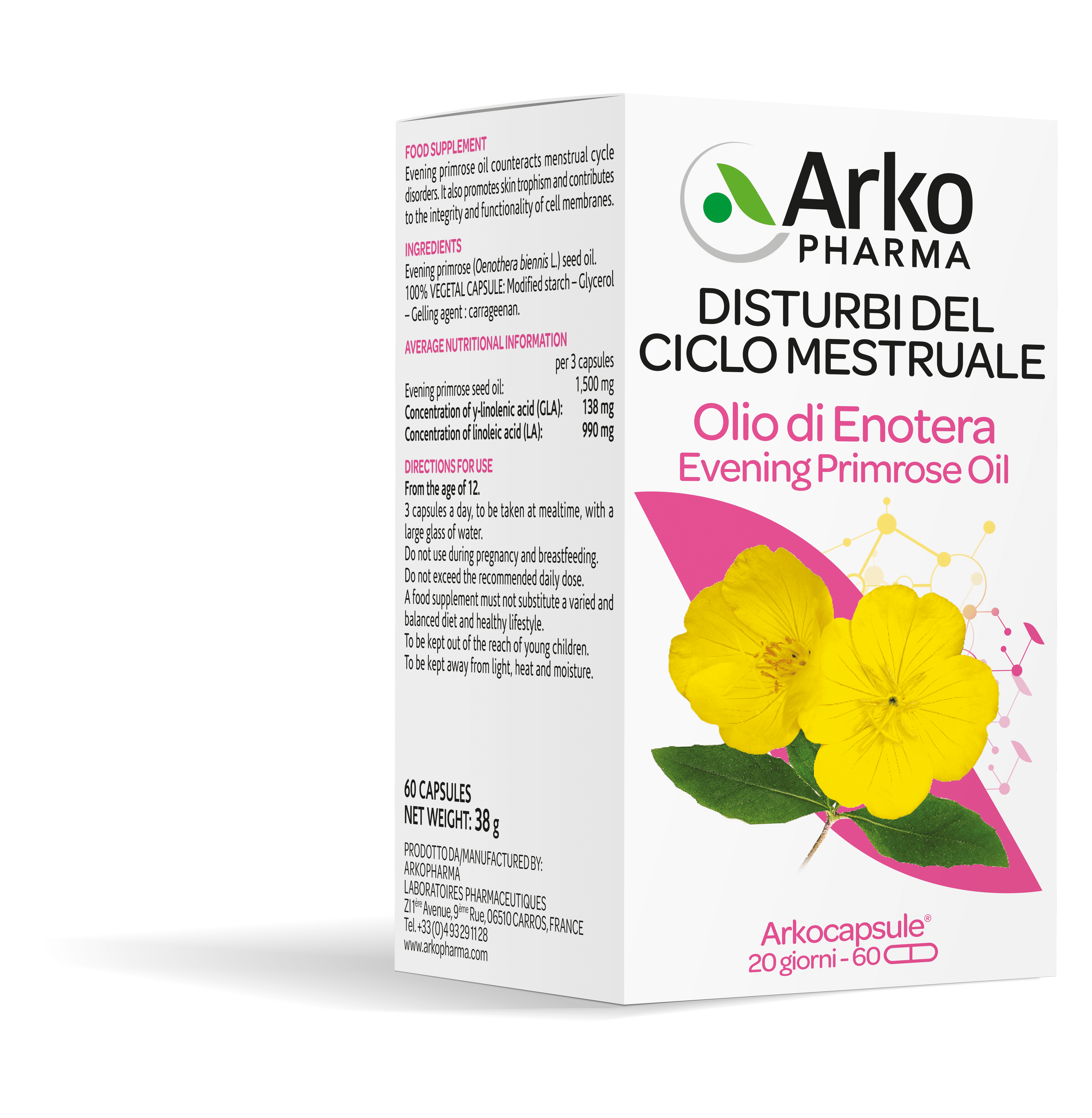 ARKOCPS OLIO ENOTERA 60 PERLE