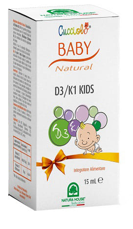 CUCCIOLO BABY D3+K1 KIDS GOCCE 15 ML