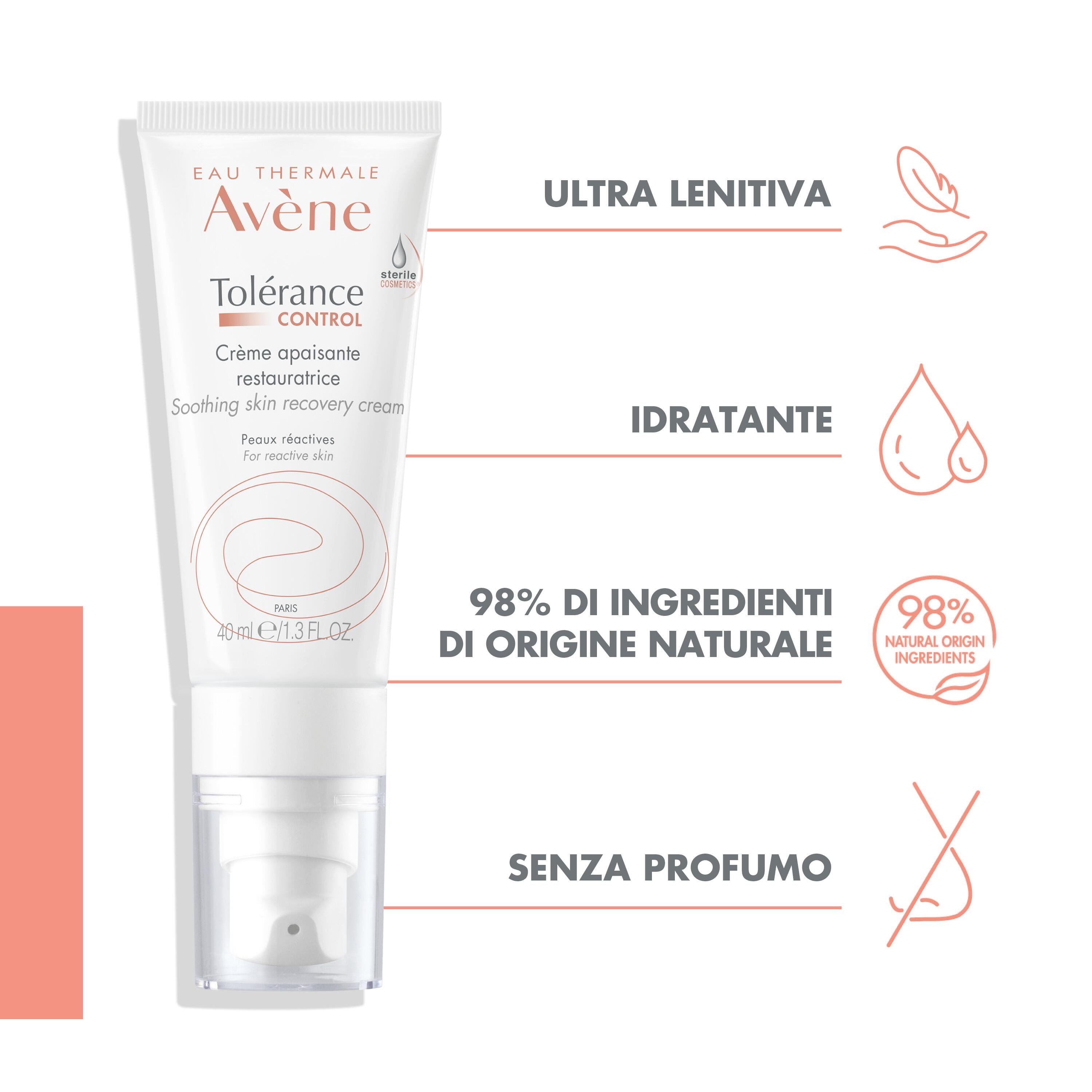 EAU THERMALE AVENE TOLERANCE CONTROL CREMA LENITIVA RIEQUILIBRANTE 40 ML