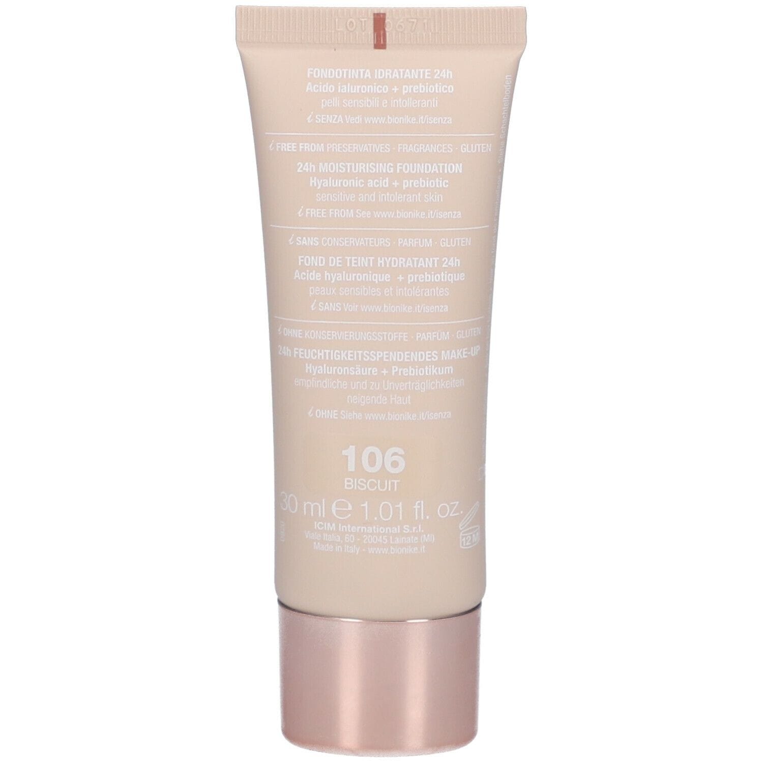 DEFENCE COLOR FONDOTINTA HYDRA GLOW 106