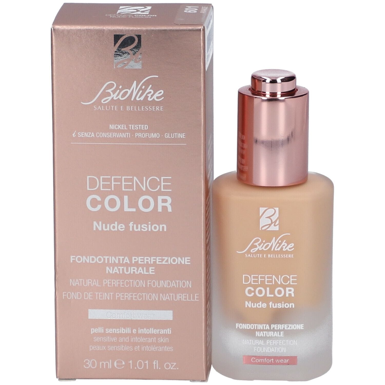 DEFENCE COLOR FONDOTINTA NUDE FUSION 601 30 ML