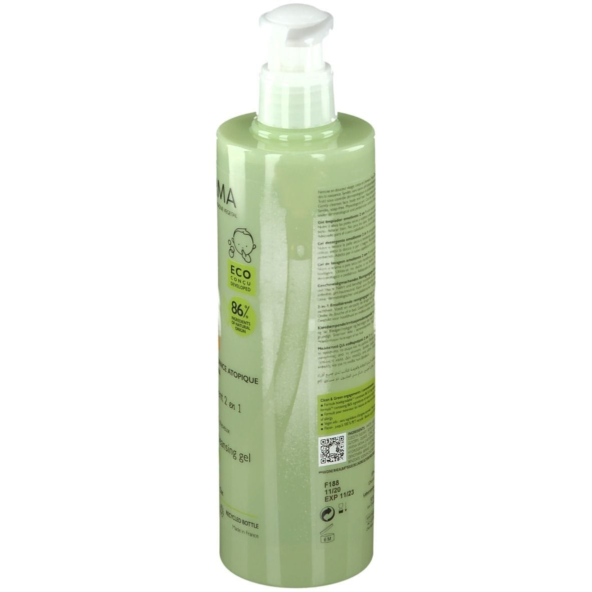 EXOMEGA CONTROL GEL LAVANT 2IN1 500 ML