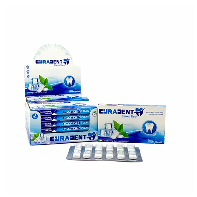Curadent Powerfresh Chewing Gum 12 Confetti