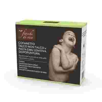 FIOCCHI DI RISO COFANETTO ZANZARE TALCO + PASTA EMU + TALCO NON TALCO SALVIETTE