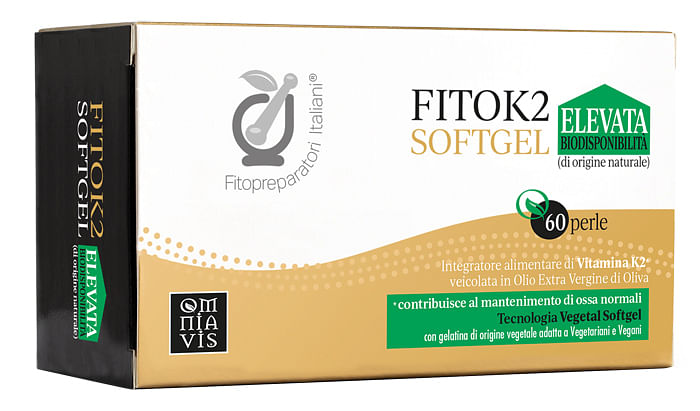 Fitopreparatori Italiani Fitok2 60 Prl Vegan Softgel