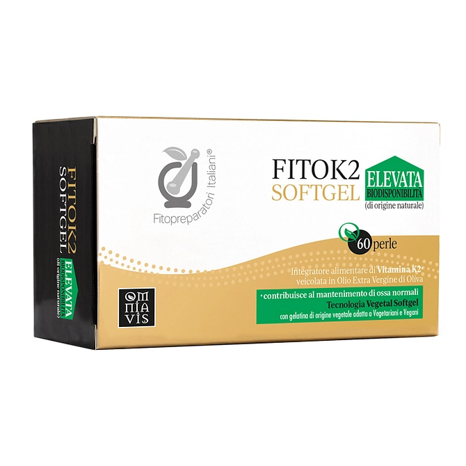 Fitopreparatori Italiani Fitok2 60 Prl Vegan Softgel