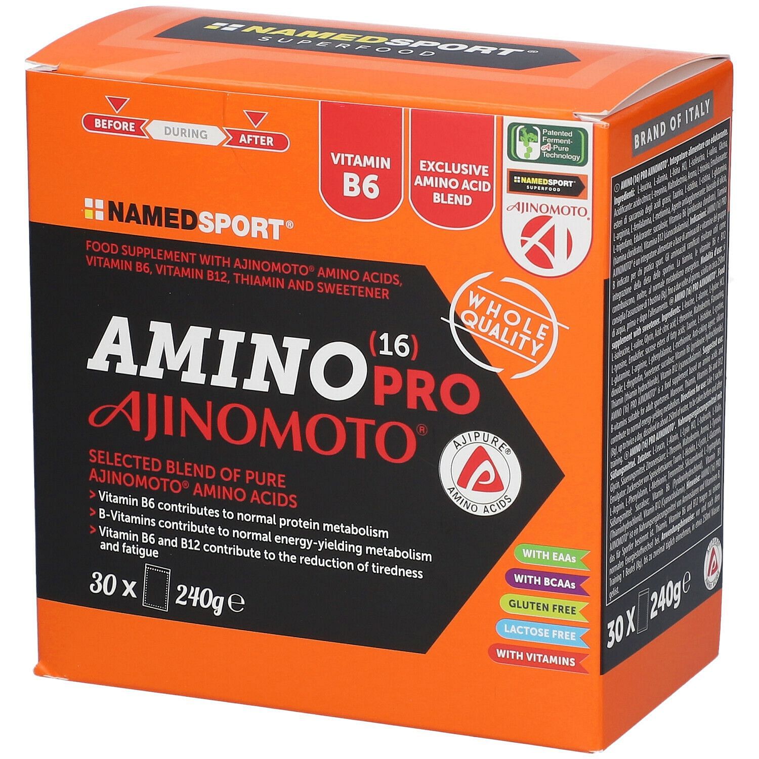 Amino 16 Pro Ajinomoto 30 Bustine