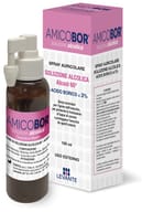 SOLUZIONE ALCOLICA PER IRRIGAZIONE DELL'ORECCHIO AMICOBOR 100 ML
