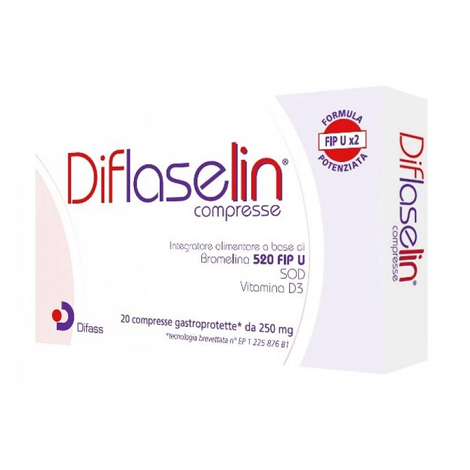 Diflaselin 20 Compresse Gastroprotette 250 Mg