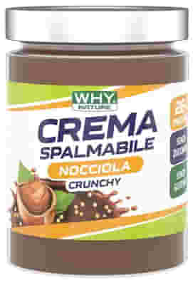 WHYNATURE CREMA SPALMABILE NOCCIOLA CRUNCHY 300 G