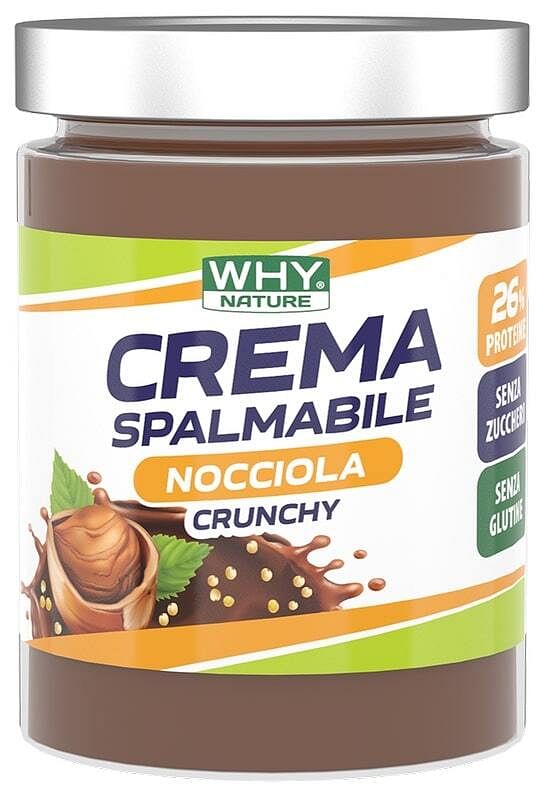 Whynature Crema Spalmabile Nocciola Crunchy 300 G