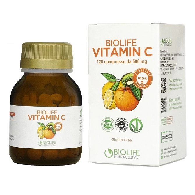 Biolife Vitamin C 120 Compresse
