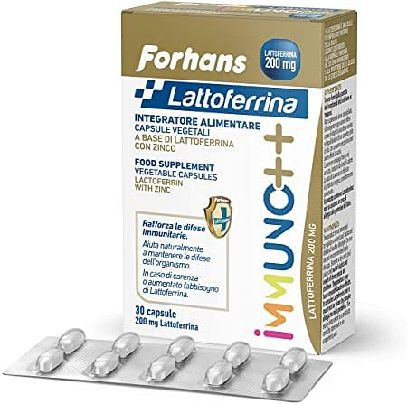 Forhans Lattoferrina Immuno++ 200 Mg Lattoferrina 30 Capsule