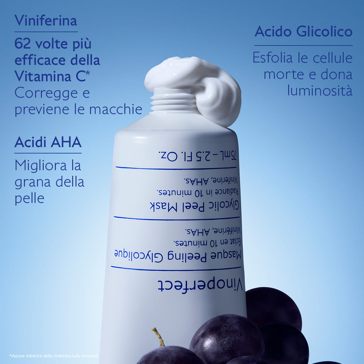 VINOPERFECT MASCHERA GLICOLICA 75 ML 2021