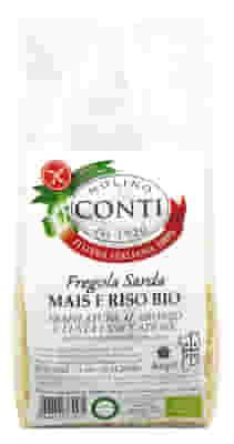 FREGOLA SARDA MAIS RISO BIOLOGICO 400 G