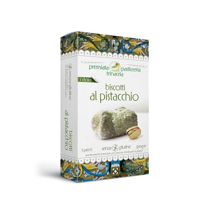 Premiata Pasticceria Trinacria Biscotto Al Pistacchio 5 X10 G