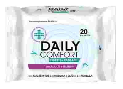 DAILY COMFORT ANTIZANZARE SALVIETTE 20 PEZZI