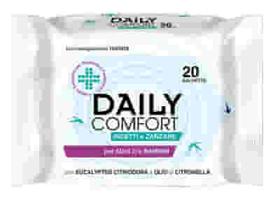 DAILY COMFORT ANTIZANZARE SALVIETTE 20 PEZZI