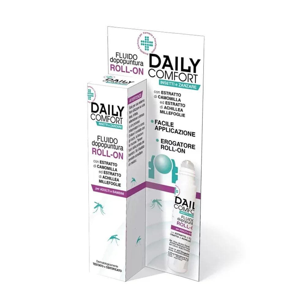 Daily Comfort Antizanzare Dopopuntura Roll On 10 Ml