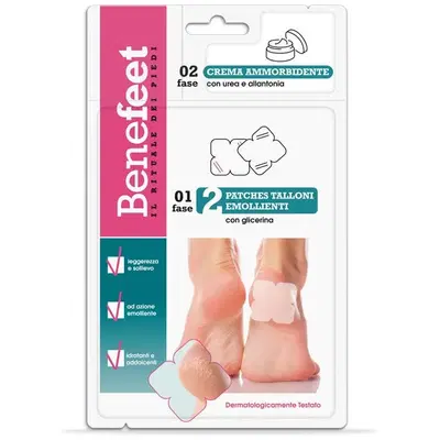 BENEFEET PATCH GEL TALLONI 2 PEZZI BENEFEET PATCH GEL TALLONI 2 PEZZI