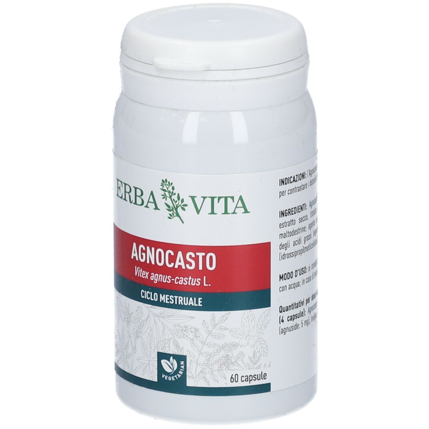 ERBA VITA AGNOCASTO 60 CAPSULE