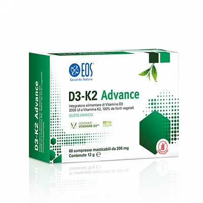 EOS D3 K2 ADVANCE 60 COMPRESSE MASTICABILI