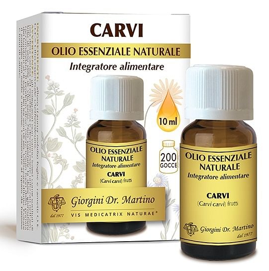 Carvi Olio Essenziale Naturale 10 Ml