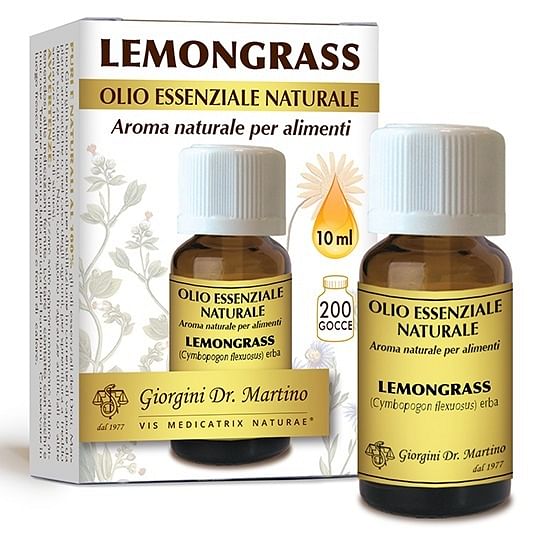 Lemongrass Olio Essenziale Naturale 10 Ml