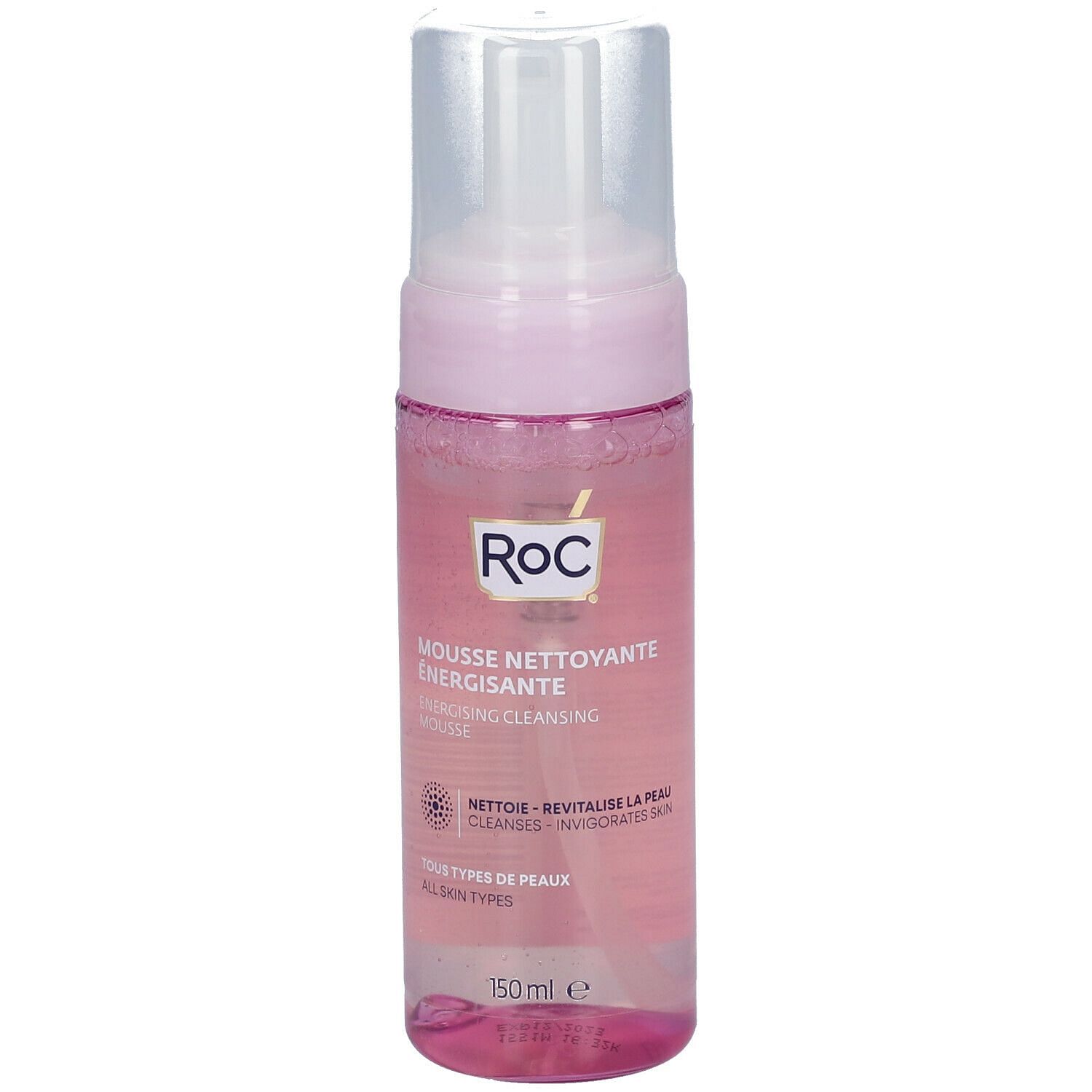 Roc Mousse Detergente Energizzante 150 Ml