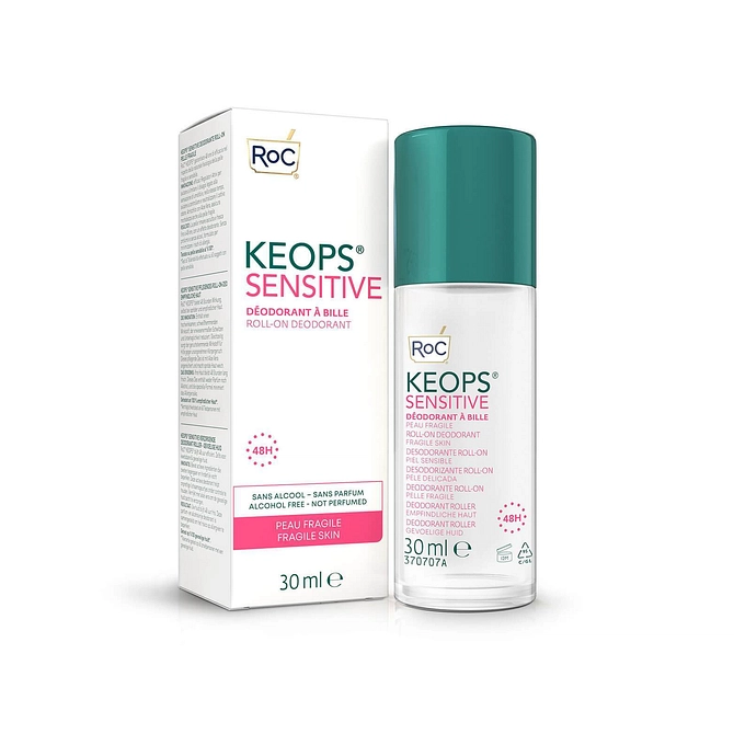 Roc Keops Deodorante Roll On 48 H Sensitive 30 Ml