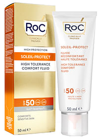 Roc Fluido Solare Viso Spf 50 Elevata Tollerabilita' 50 Ml