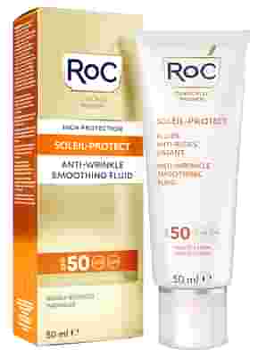 ROC FLUIDO SOLARE VISO SPF 50+ ANTI-RUGHE LEVIGANTE  50 ML