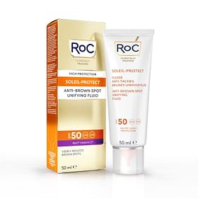 Roc Fluido Solare Viso Spf 50+ Antimacchie Brune  50 Ml