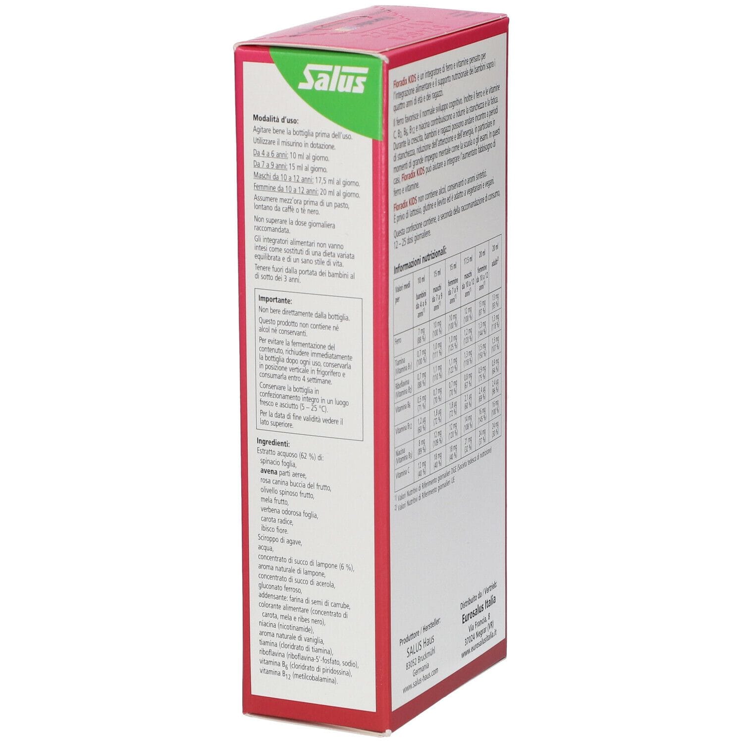 FLORADIX KIDS 250 ML