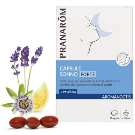 PRANAROM AROMANOCTIS 30 CAPSULE SONNO FORTE