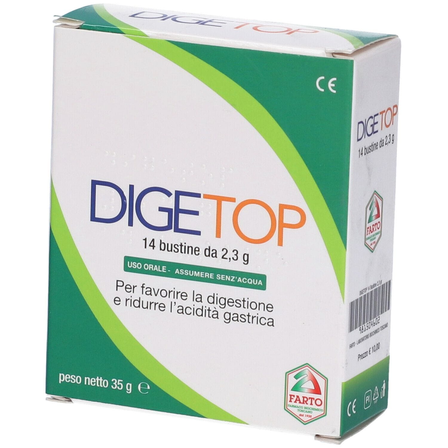 DIGETOP 14 BUSTINE OROSOLUBILI 2,3 G