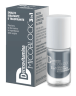 DERMOVITAMINA MICOBLOCK 3 IN 1 SMALTO IDRATANTE E TRASPIRANTE GRIGIO 5 ML