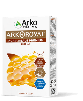 ARKOROYAL PAPPA REALE 2500 MG SENZA ZUCCHERO 10 FIALE