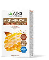 ARKOROYAL PAPPA REALE 1000 MG + VITAMINE SENZA ZUCCHERO 10 FIALE