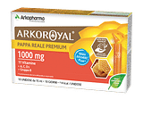 ARKOROYAL PAPPA REALE 1000 MG + VITAMINE SENZA ZUCCHERO 10 FIALE
