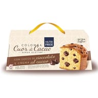 NUTRIFREE COLOMBA CUOR CACAO CON GOCCE DI CIOCCOLATO E CREMA AL CACAO 400 G