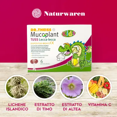 THEISS MUCOPLANT TUSS LECCA LECCA 6 PEZZI THEISS MUCOPLANT TUSS LECCA LECCA 6 PEZZI